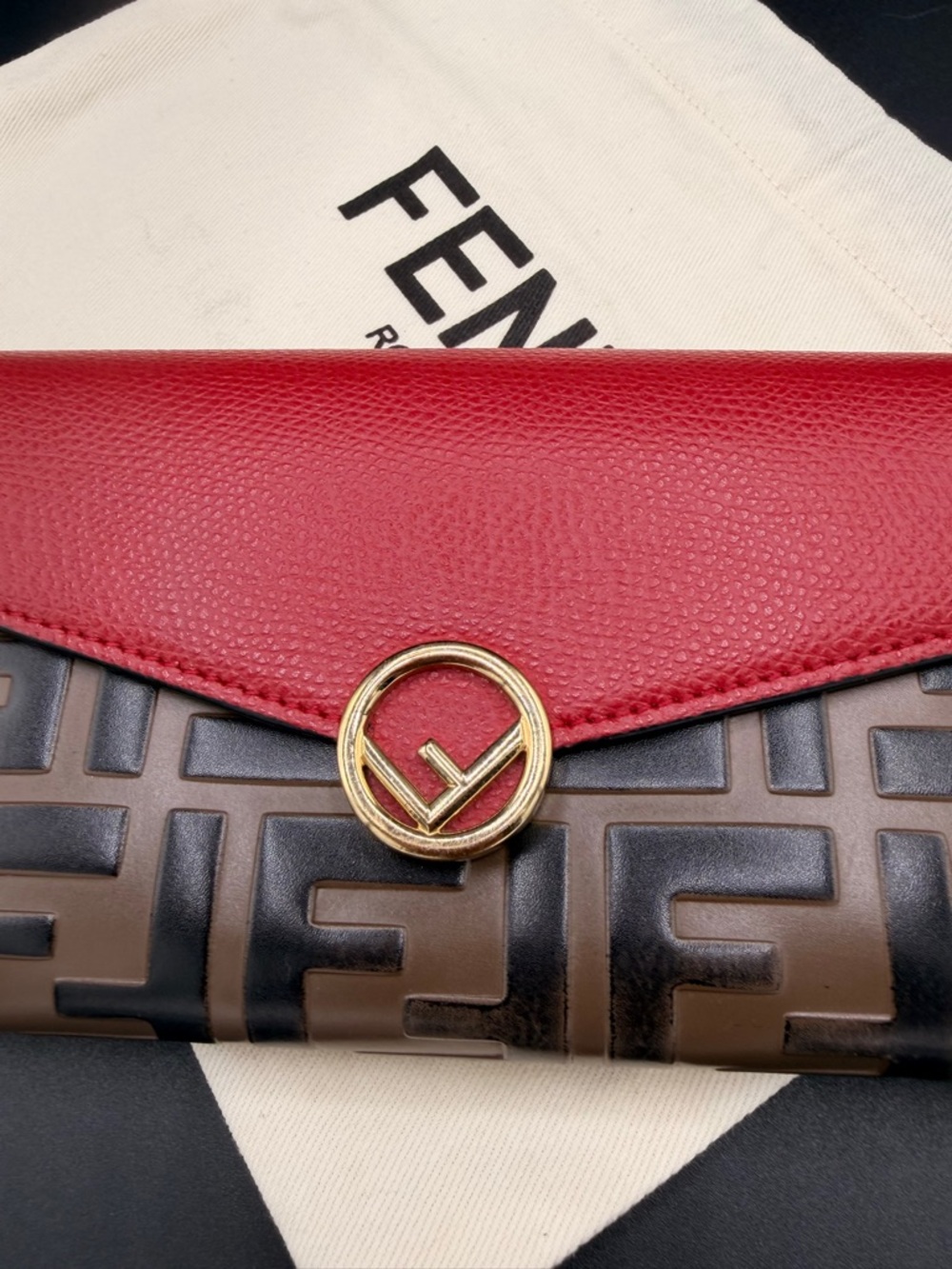 Fendi Vitello Cruise “F” Long Wallet – Full Inclusion - Picture 10 of 16